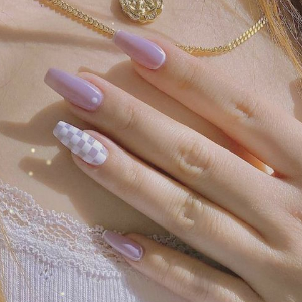 TOP 15+ mẫu nail caro đẹp ấn tượng độc đáo xinh xắn