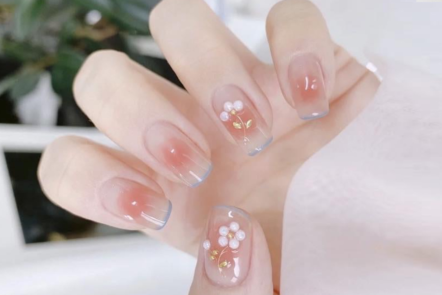Top với hơn 58 về các mẫu nail vẽ hoa đơn giản  Du học Akina
