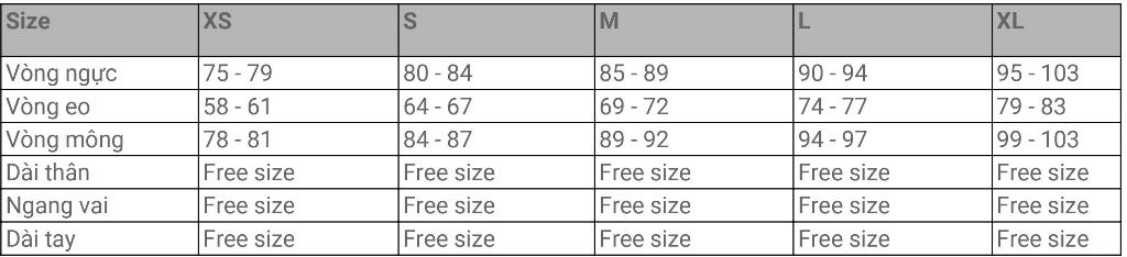 Size M Nam nữ bao nhiêu kg ạ? Biểu đồ kích thước đầy đủ và chính xác nhất